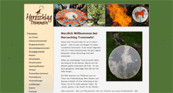 Desktop Screenshot of herzschlag-trommeln.de